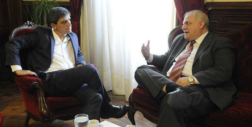 Yedlin y Masso se reunieron para coordinar tareas �en seguridad y adicciones�