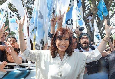 Cristina apuesta a una fuerte marcha y a que se hable de persecuci�n