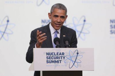 Obama le contest� a Trump sobre su plan nuclear: 