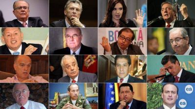 De M�xico a Argentina, el mapa de los involucrados en los 