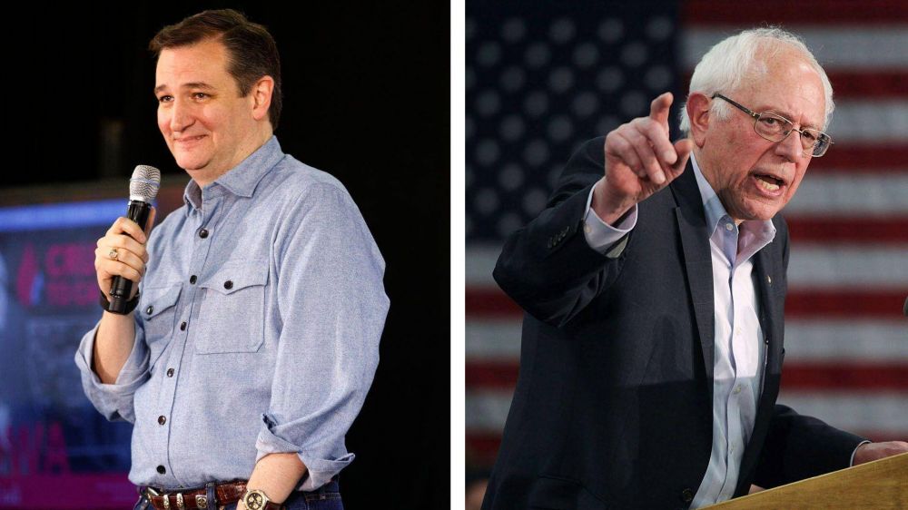 Sanders y Cruz son favoritos en Wisconsin