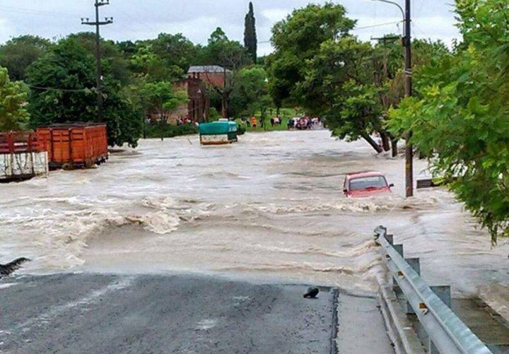 Alerta m�xima por las intensas lluvias en el norte entrerriano