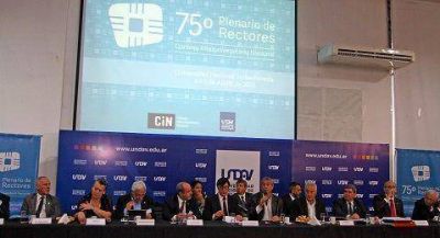 UNDAV: Ferraresi junto a 70 rectores de Universidades P�blicas