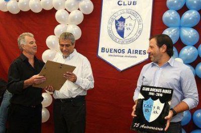 Avellaneda: Ferraresi inaugur� obras en el club Buenos Aires de Wilde