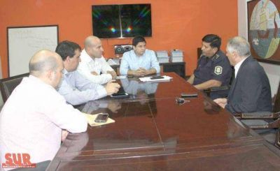 El nuevo Jefe Departamental Quilmes se present� ante el Intendente