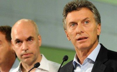 Macri y Larreta junto a artistas de la movida tropical en la Usina del Arte