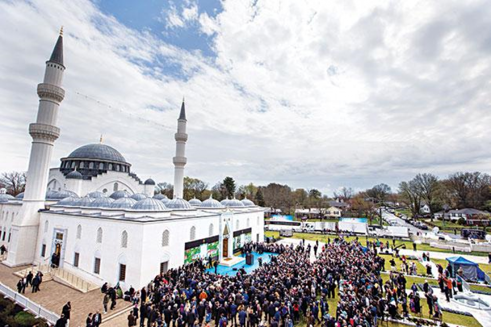 Presidente turco inaugura la mezquita más grande de EE.UU.