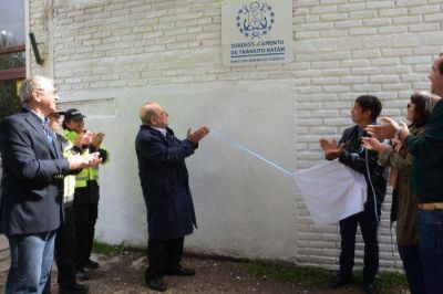 Inauguraron el nuevo Subdestacamento de Tr�nsito en Bat�n