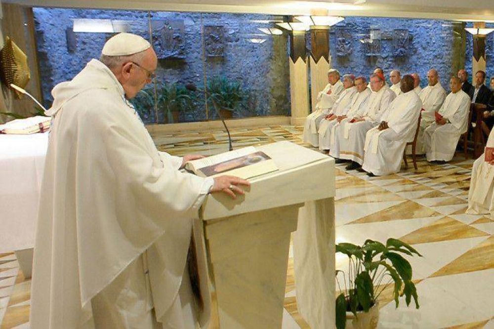 El Papa en Sta. Marta: ‘El dinero es enemigo de la armonía’