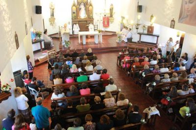 Monse�or Marino en la fiesta de Jes�s Misericordioso