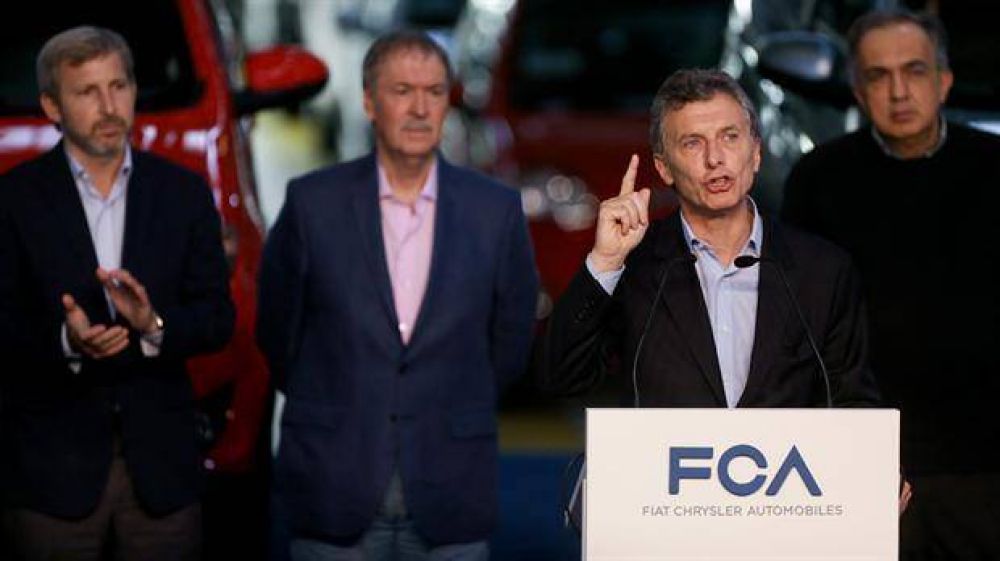 Junto a Macri, Fiat anunci� inversiones por US$ 500 millones