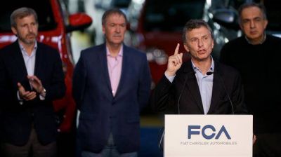 Junto a Macri, Fiat anunci� inversiones por US$ 500 millones