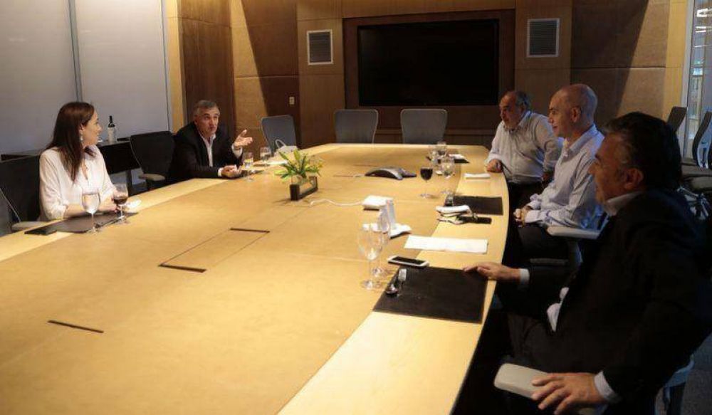 Gobernadores de Cambiemos reunidos en la Ciudad