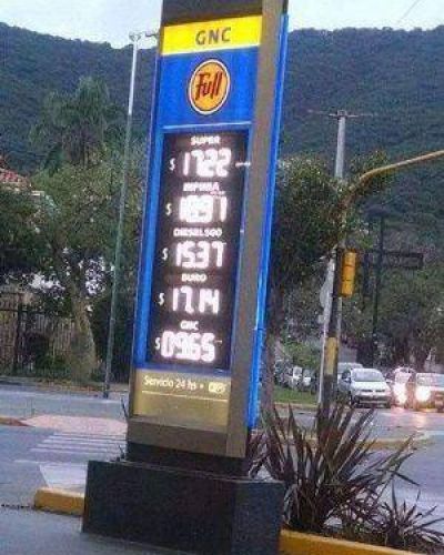 El GNC registr� una suba de casi el 30 por ciento en Catamarca