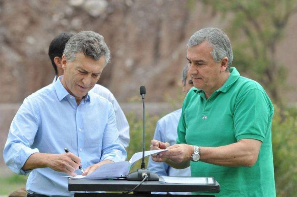 Gobierno unitario y selectivo: Naci�n sald� la deuda con Jujuy, pero la mantiene con Salta