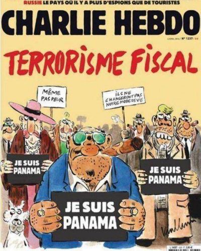 La ir�nica portada de Charlie Hebdo: 