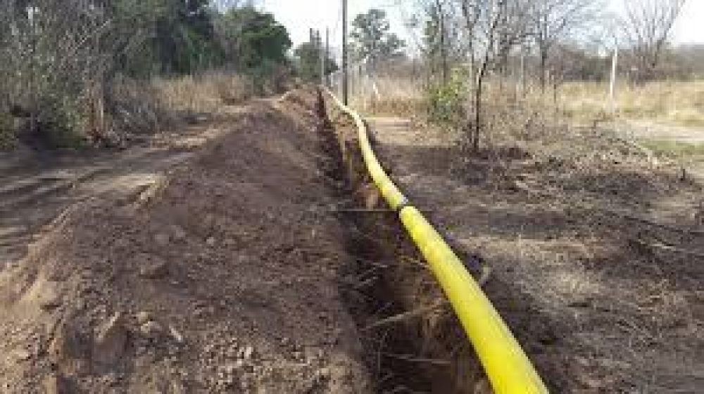 Realizarán la obra de extensión de la red de gas en Loma Negra