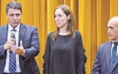 Vidal y Jorge Macri en el primer Foro de Intendentes de Cambiemos