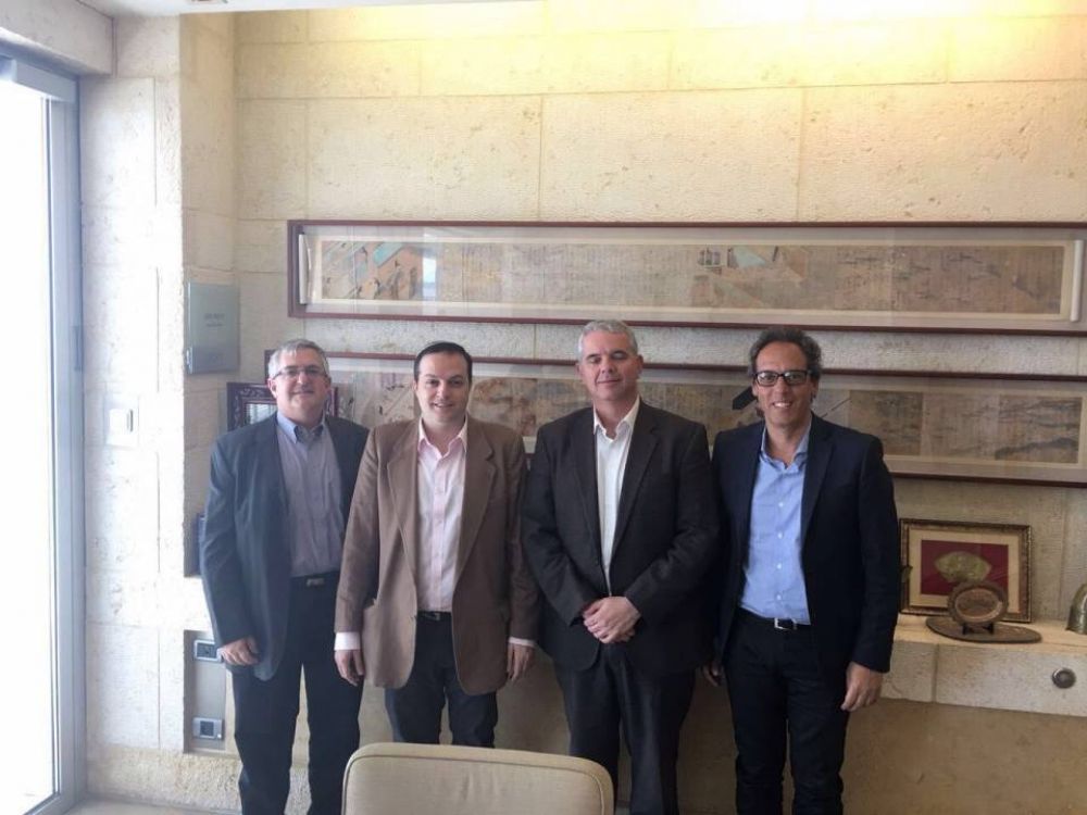 El presidente de la DAIA fue recibido en la cancillería israelí en Jerusalem