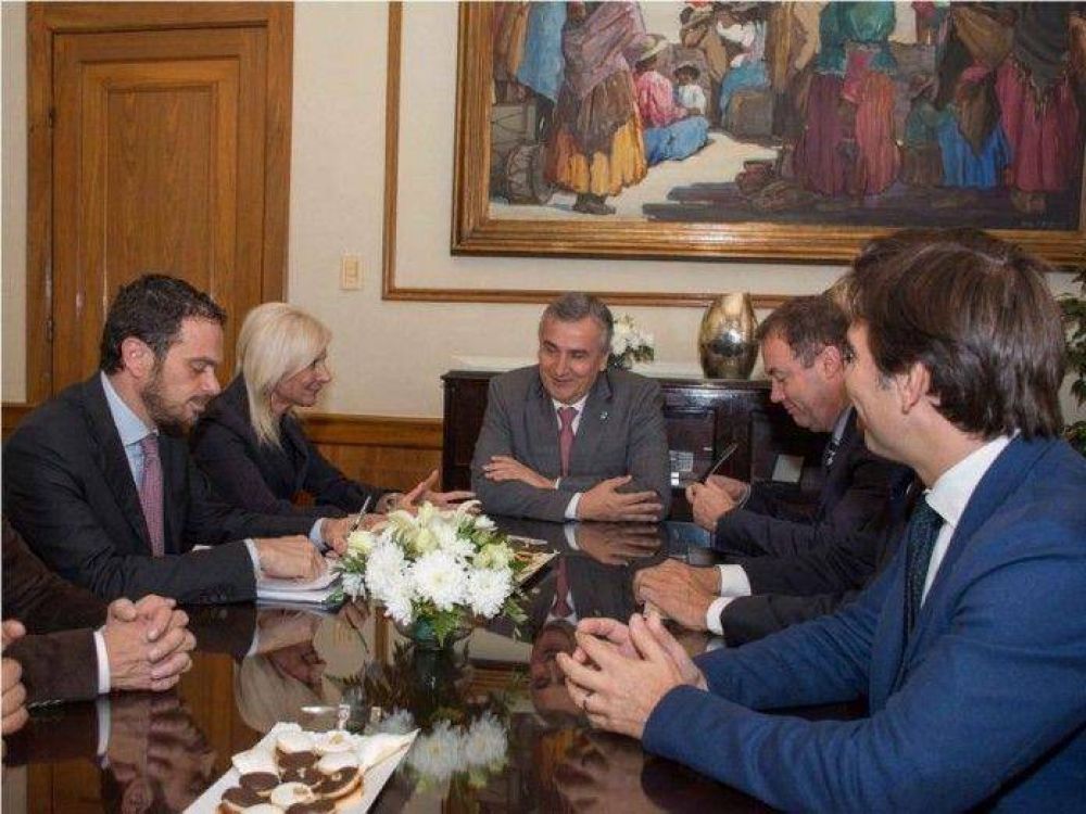 Morales recibi a la Embajadora de Italia