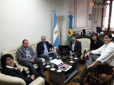 Zara fue recibido por el Subsecretario de Turismo de la provincia