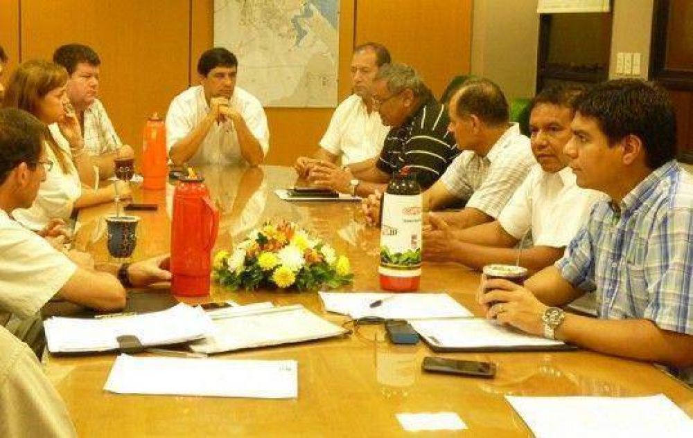 Losada recibi� a ex combatientes de Malvinas en el edificio municipal