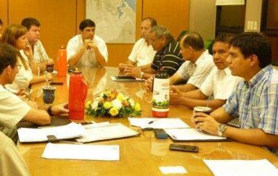 Losada recibi� a ex combatientes de Malvinas en el edificio municipal