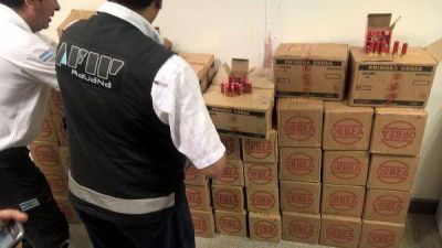 AFIP secuestr� 25.000 municiones de distintos calibres