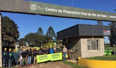 Bloquean el ingreso de camiones al Predio de Disposici�n Final de Residuos ante el no pago de salarios