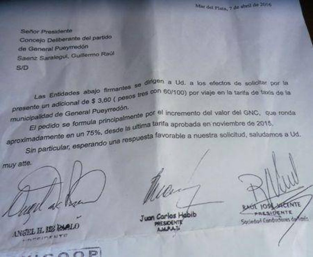 Los unos y los otros quieren aumento