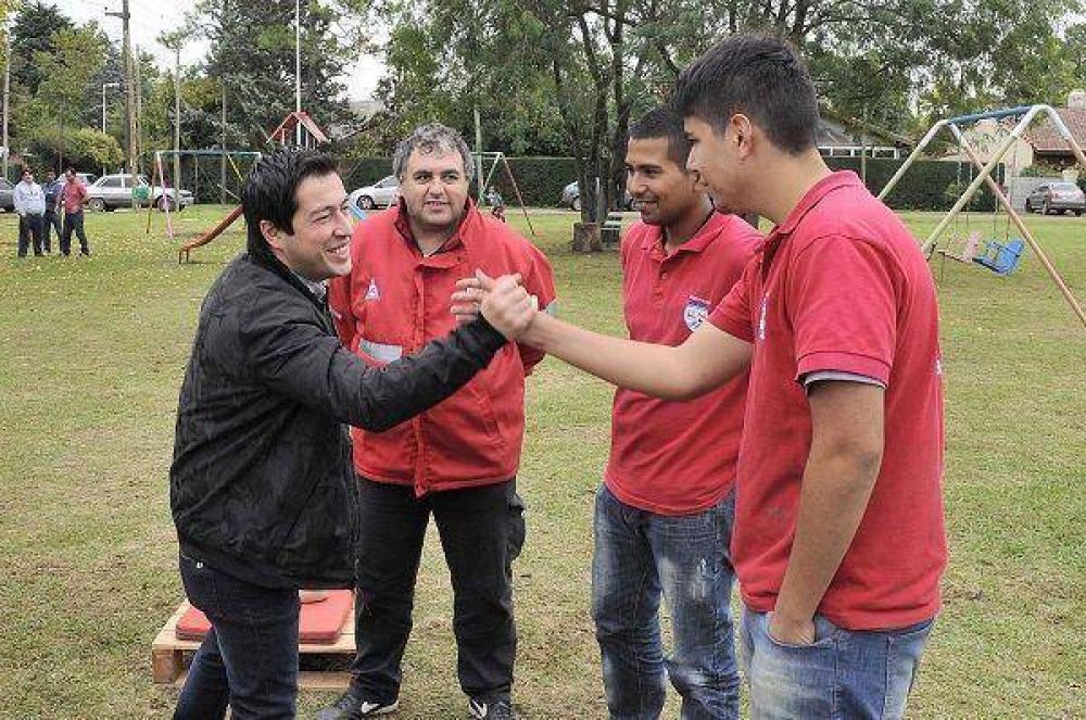 Leonardo Nardini sigue recorriendo los barrios de Malvinas Argentinas