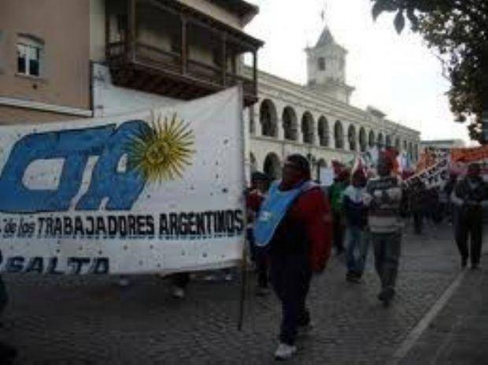 La CTA Salta adherir� al paro nacional del 19 de abril para frenar los despidos