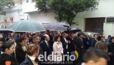 La Gobernadora presente en la procesi�n de la Virgen del Valle
