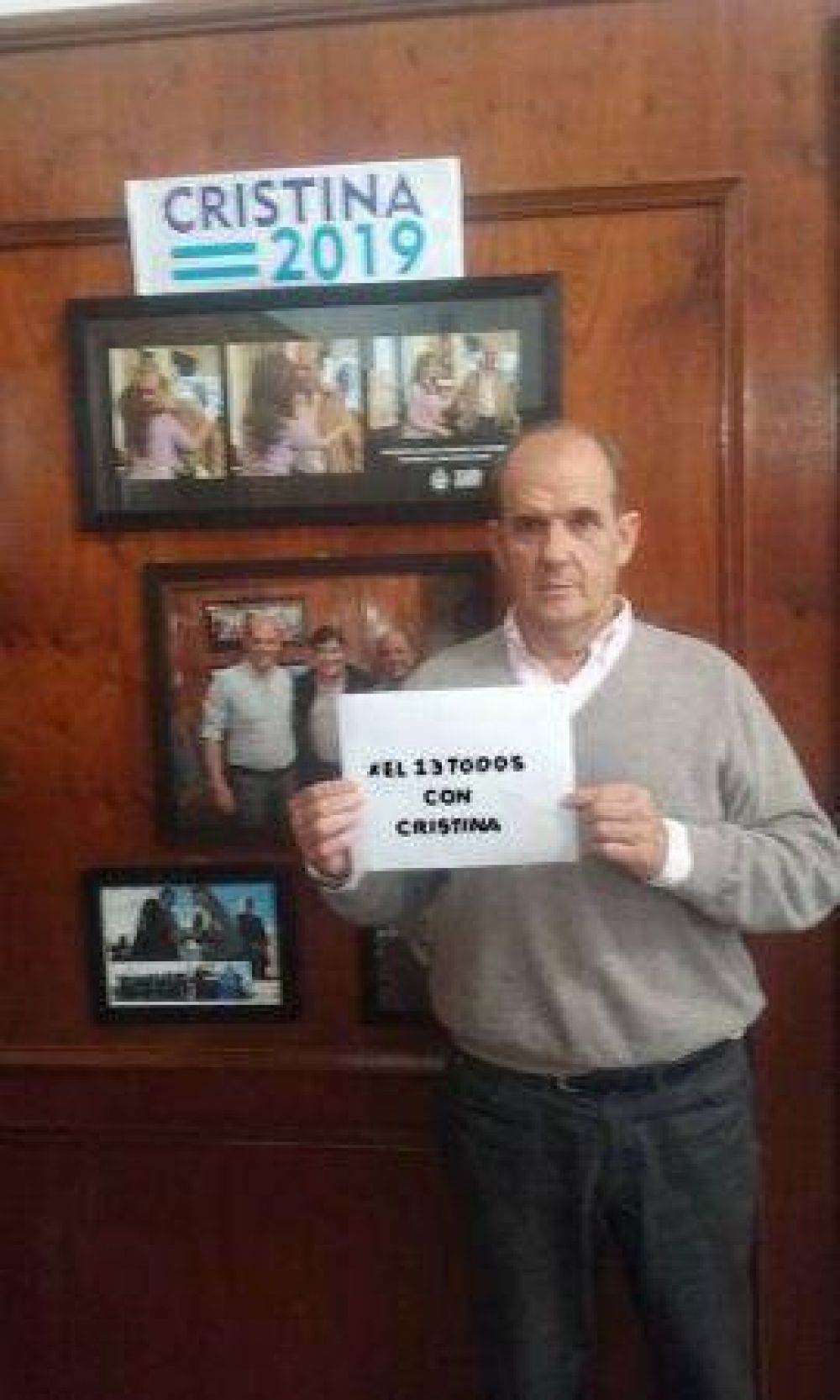 Intendente K ya prepara el aguante para 13A