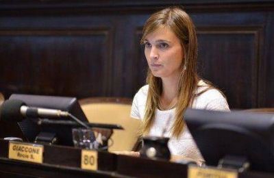 La diputada Roc�o Giaccone de la 4ta secci�n electoral se refiri� a la necesidad de frenar el aumento del gas