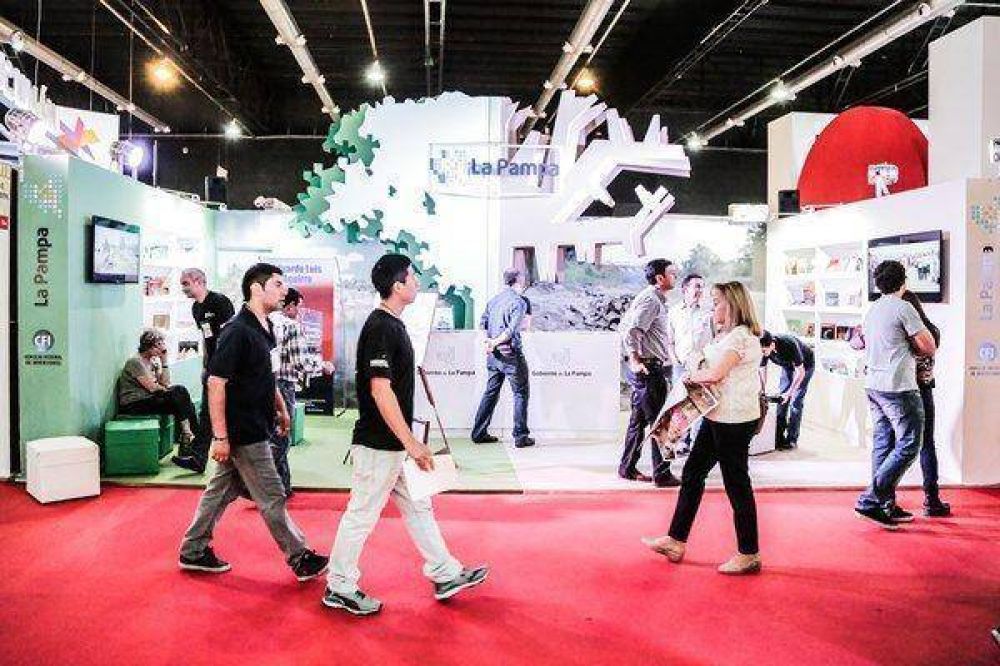 El stand de La Pampa, en la Feria del Libro
