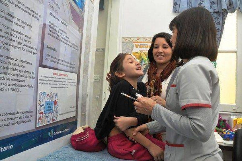Lanzaron la vacunaci�n antigripal