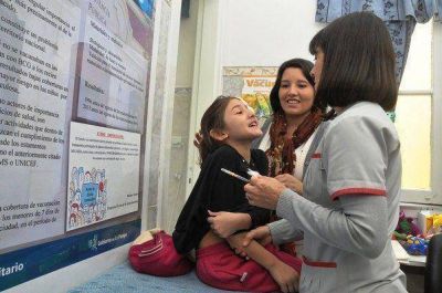 Lanzaron la vacunaci�n antigripal