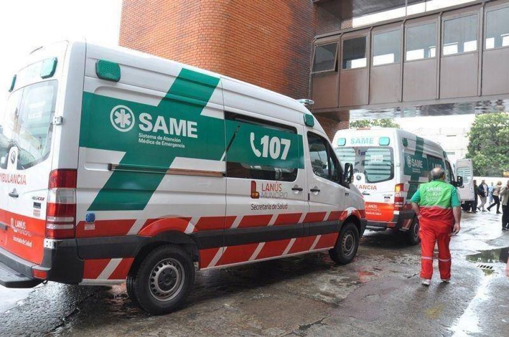 El SAME comenzar� a trabajar en Lan�s y llegar� a todo el Conurbano