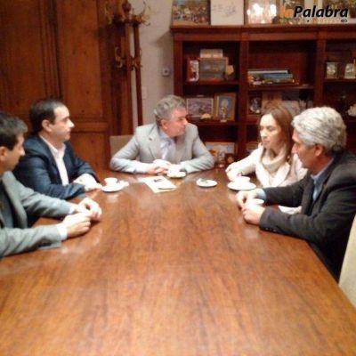 Zara fue recibido por Vidal en Bah�a Blanca