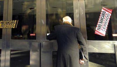 Anuncian paro bancario para el jueves