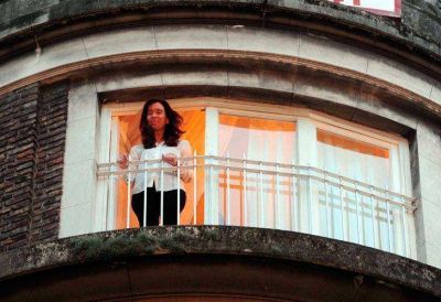 Cristina Kirchner visit� a su hija y se reuni� con el exjuez de la Corte Zaffaroni