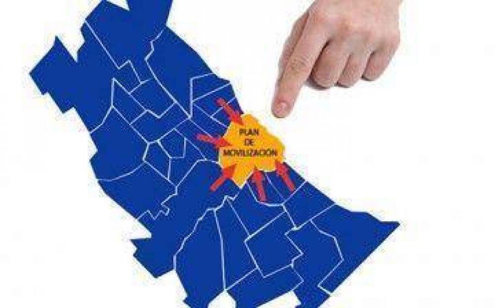C�mo se dise�� el plan de movilizaci�n del peronismo de la Tercera para este 13 de abril	