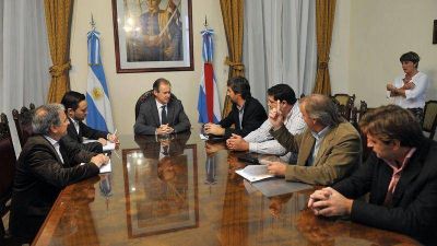Bordet se reuni� con intendentes del departamento Concordia