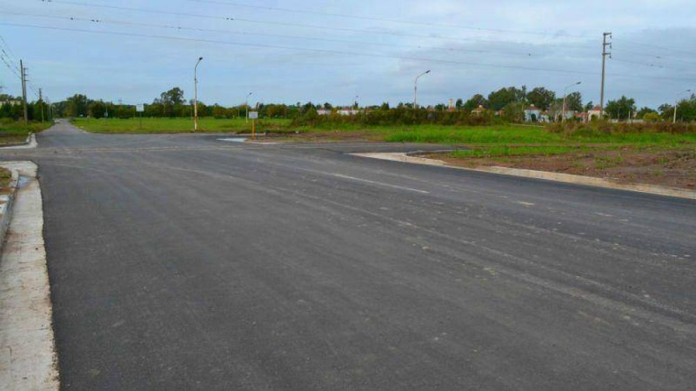 El municipio finaliz la obra de pavimento en Av. Balcarce