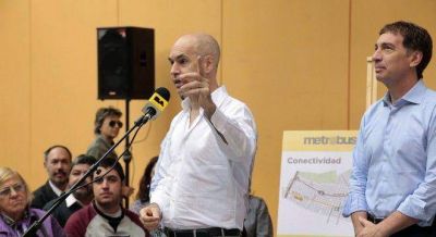 Larreta anunci� que el metrob�s de Cabildo llegar� hasta Palermo