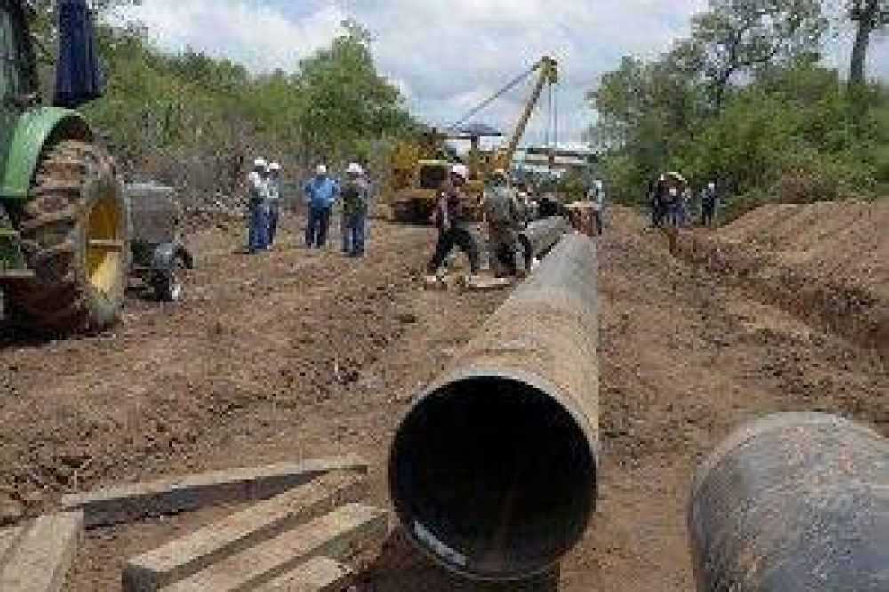 Paso de los Libres: inician obras de la red troncal del gasoducto