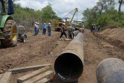 Paso de los Libres: inician obras de la red troncal del gasoducto