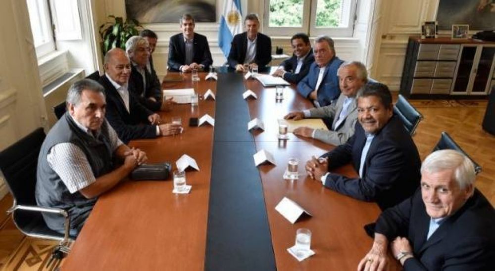 Las tres CGT ser�n recibidas por el Presidente Macri en la quinta de Olivos