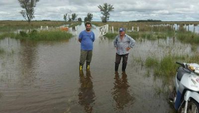 El nordeste provincial no se saca el agua de encima